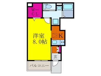 間取図 エル・グランツ正雀