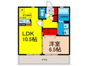 ドゥ・リュエルAの間取図