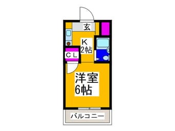 間取図 パ－プルマンションⅢ