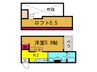 Y&Mアルタイル加納 1Kの間取り