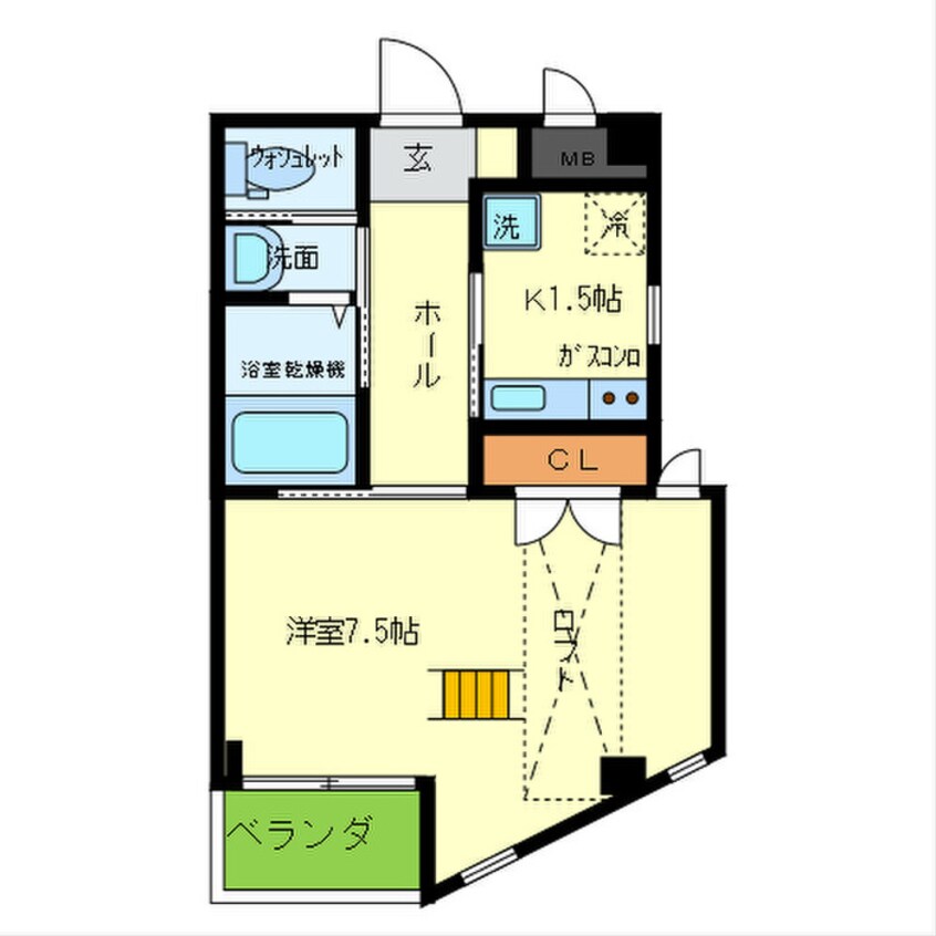 間取図 アムール親王塚