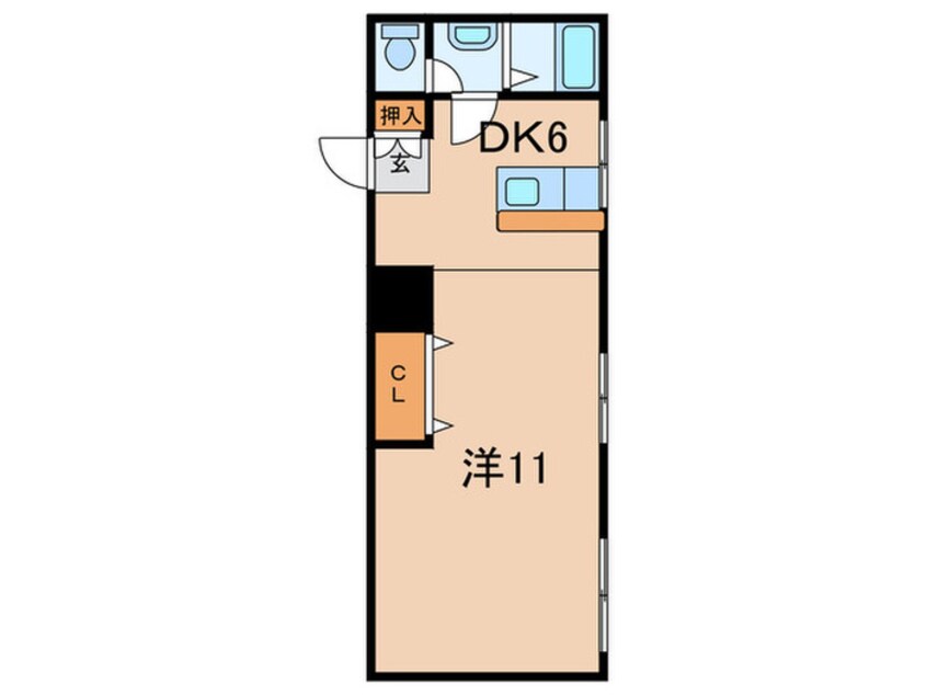 間取図 サンライズエコー