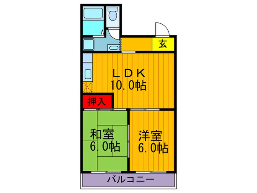 間取図 コスモスライフ