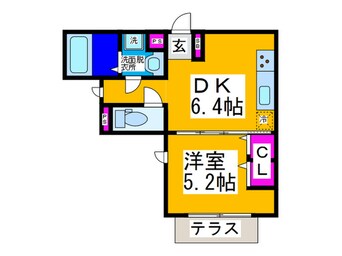 間取図 プティット　モンターニュ