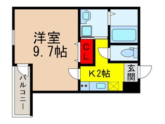 間取図 ジュネス服部南