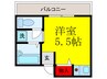 なかやファームサイド 1Rの間取り