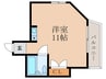 ハイツ熊谷 1Rの間取り