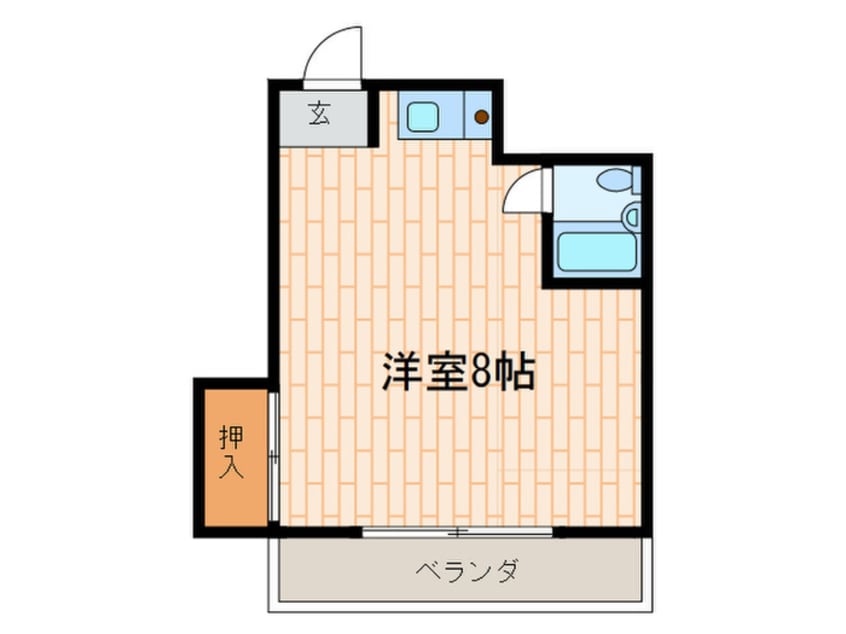 間取図 ハイツ熊谷