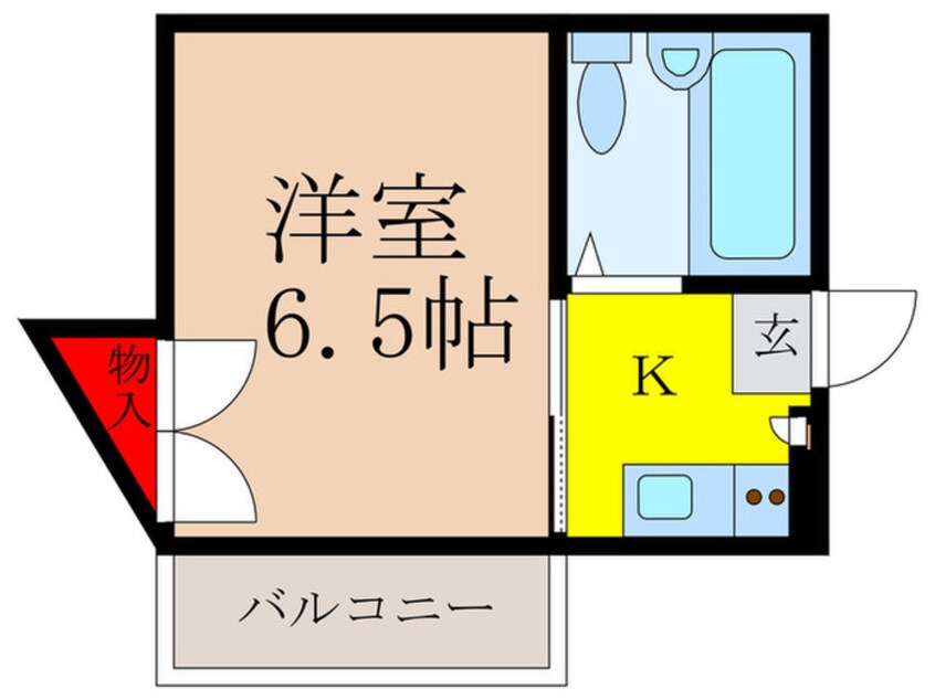 間取図 ダイユウレストハウス茨木