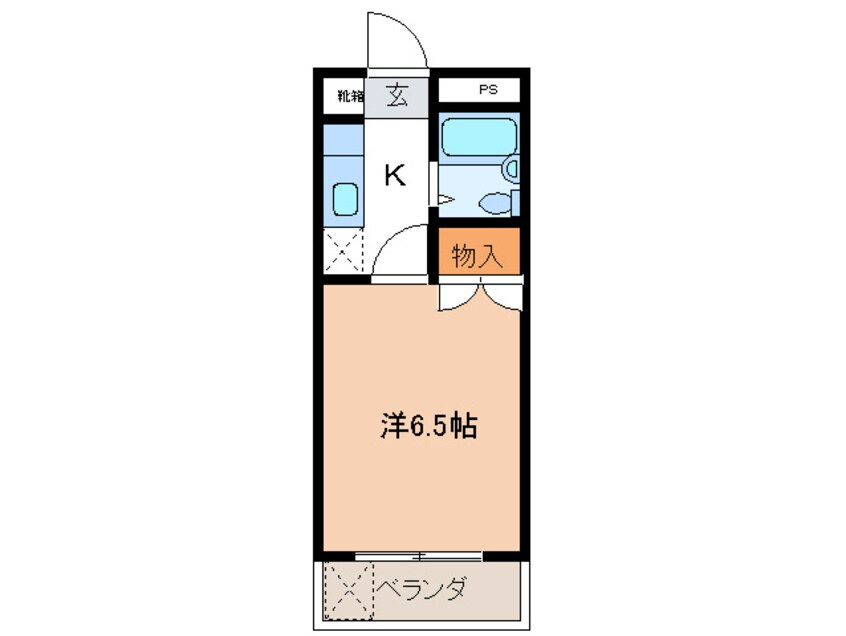 間取図 ダイユウレストハウス茨木