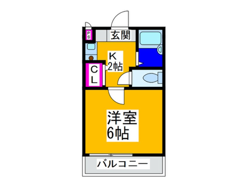 間取図 エクセレントもず