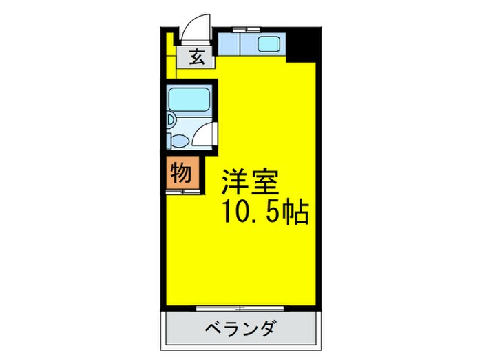 間取り図 エリ－タ桃山台Ⅱ