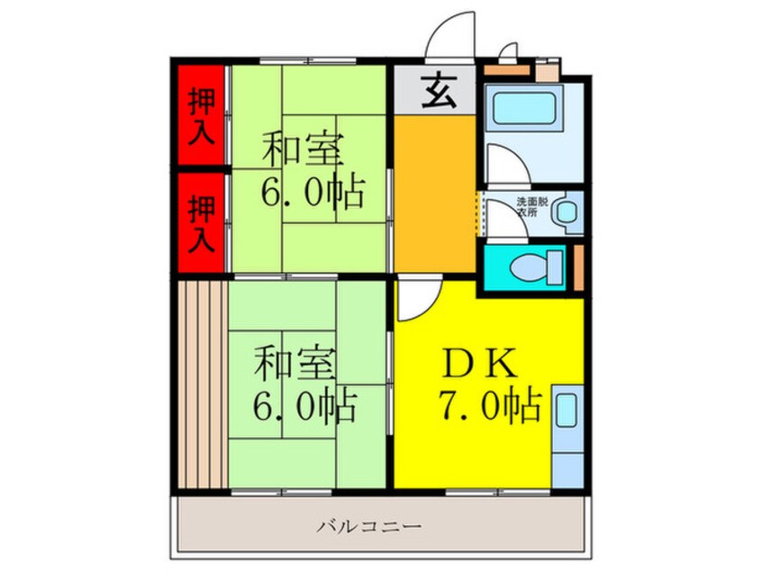 間取図 富士マンション