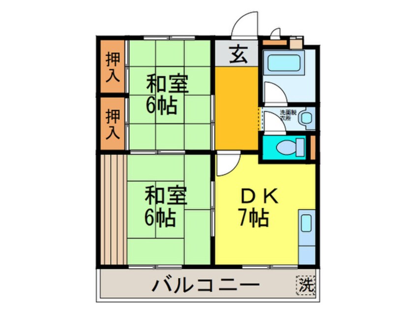 間取図 富士マンション