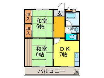 間取図 富士マンション