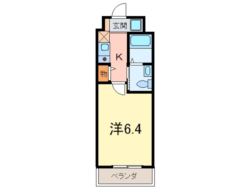 間取図 リュミエ－ル森南