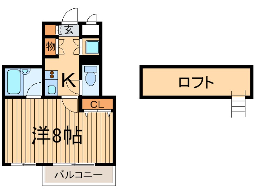 間取図 メゾン・ドゥ・ヴィレ須磨潮見坂