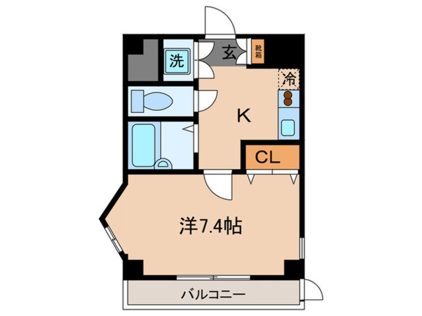 間取図 メゾン・ドゥ・ヴィレ須磨潮見坂