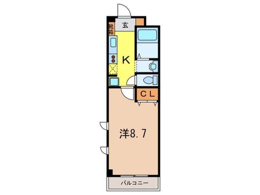 間取図 クオリティ夙川