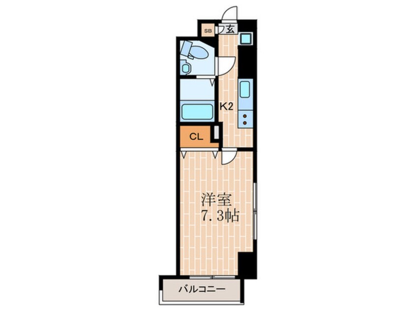 間取図 JPレジデンス神戸（901）