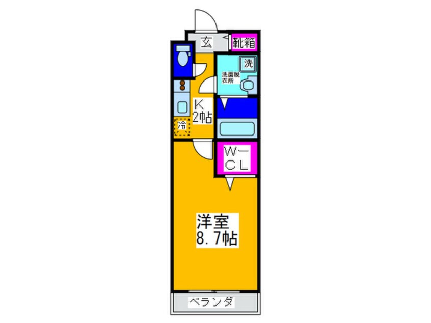 間取図 フジパレス堺香ヶ丘サウス