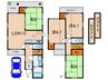 国玉通２丁目戸建 4LDKの間取り