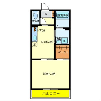 間取図 エステート旭