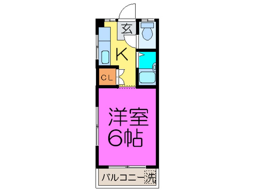 間取図 ホワイトハイツ春日
