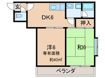 間取図 グルパ松原