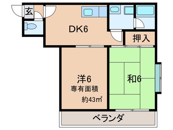 間取り図 グルパ松原