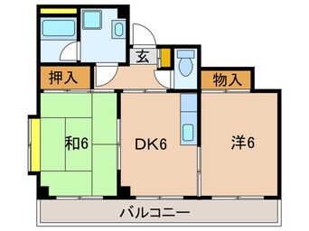 間取図 グルパ松原