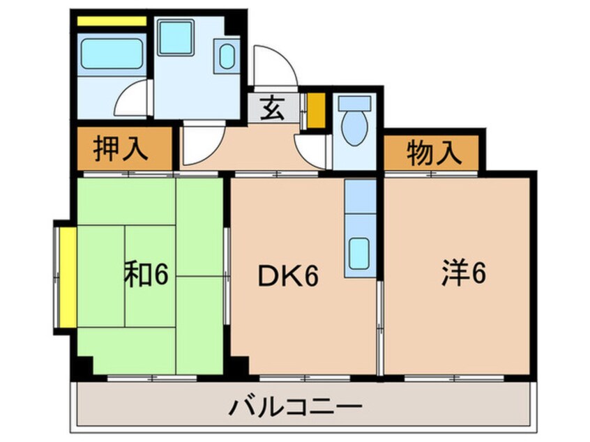 間取図 グルパ松原