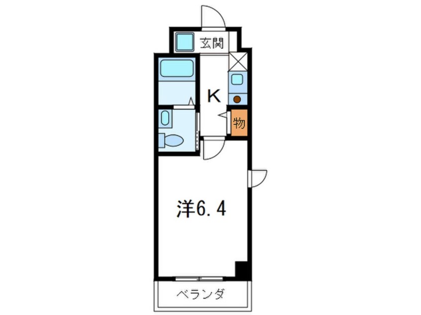 間取図 ラディウス森南