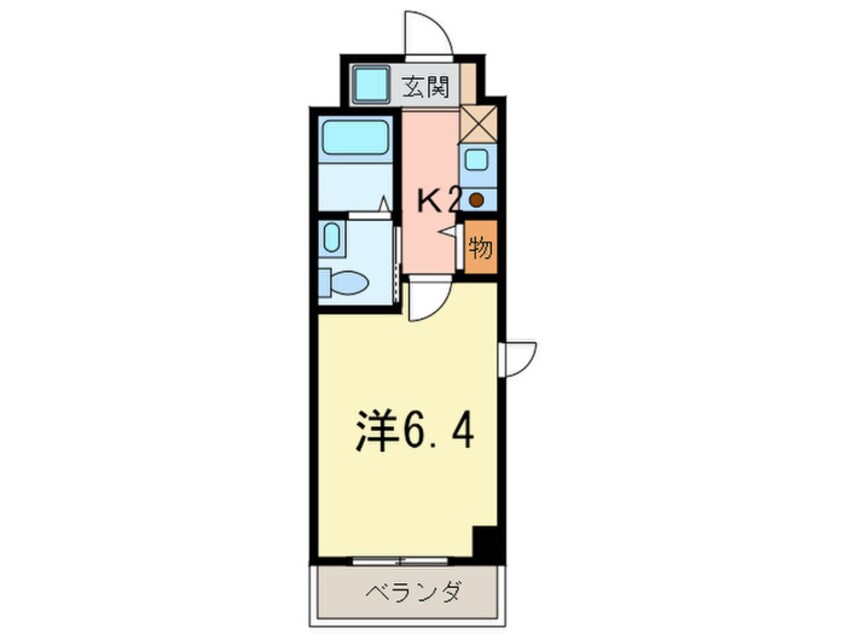 間取図 ラディウス森南