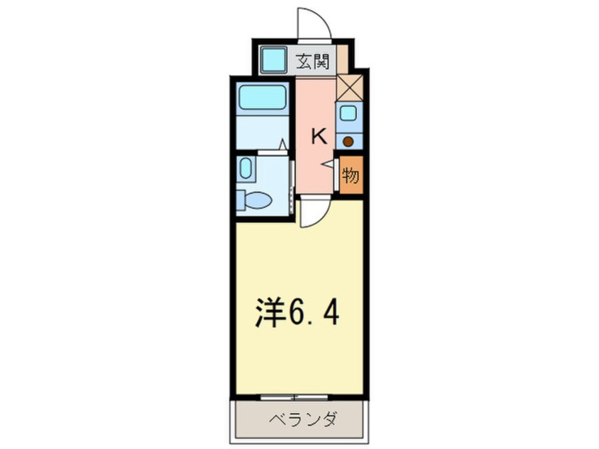 間取図 ラディウス森南