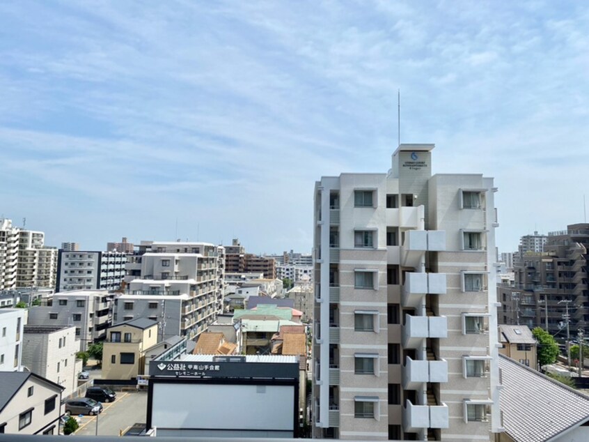 室内からの展望 ラディウス森南