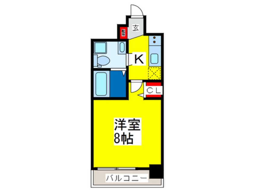 間取図 ラシーヌ宿院