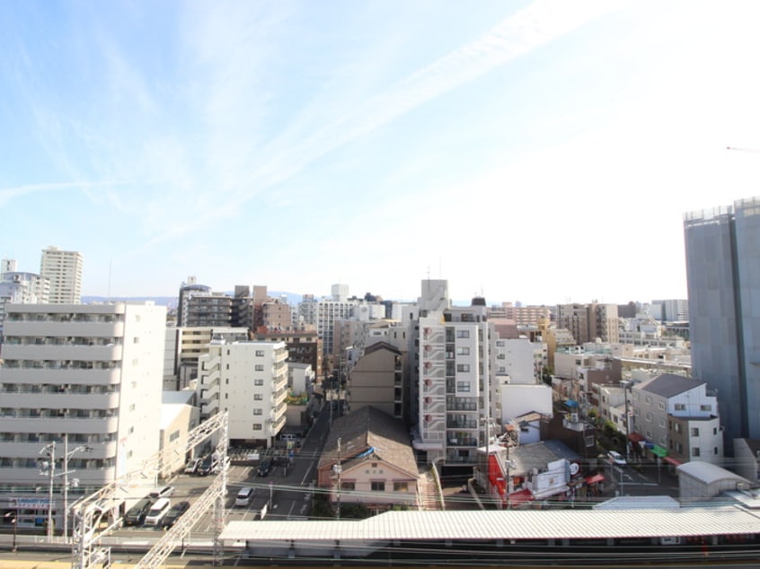 室内からの展望 HR・FRONT REGAL 野江駅前