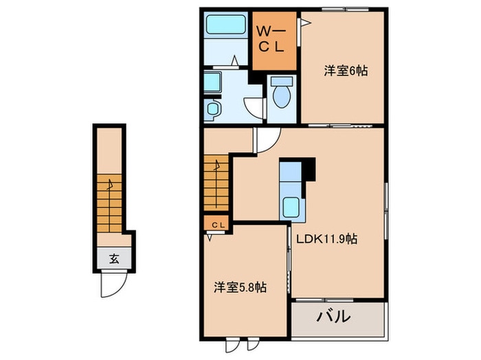 間取り図 フラワー