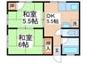 太田マンション 2DKの間取り
