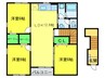 エレガントヒルB 3LDKの間取り