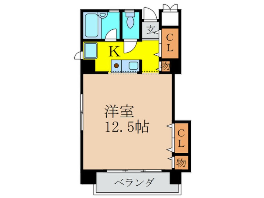 間取図 クレストヒル御影