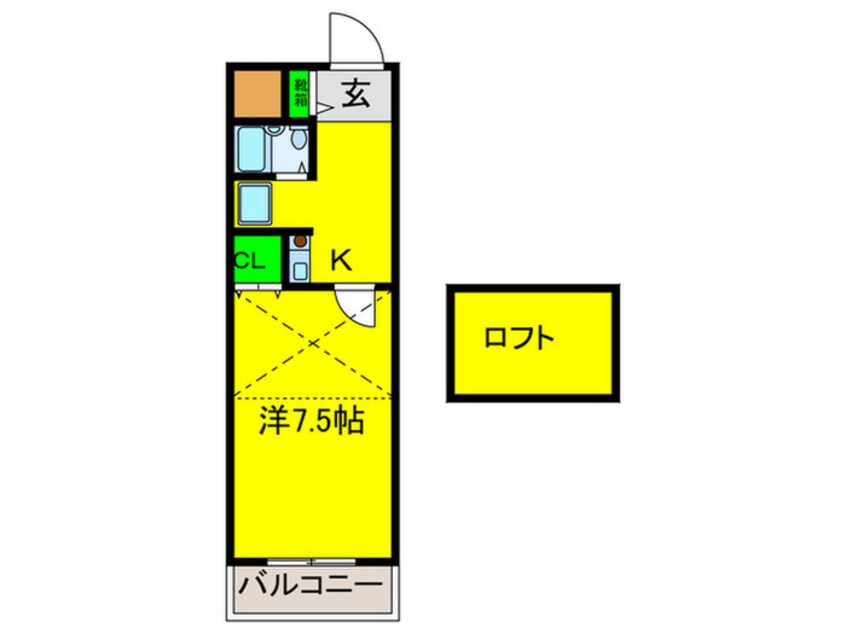 間取図 レジデンスパートⅣ