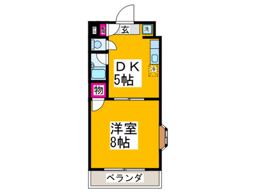 間取図 レジデンスパートⅣ