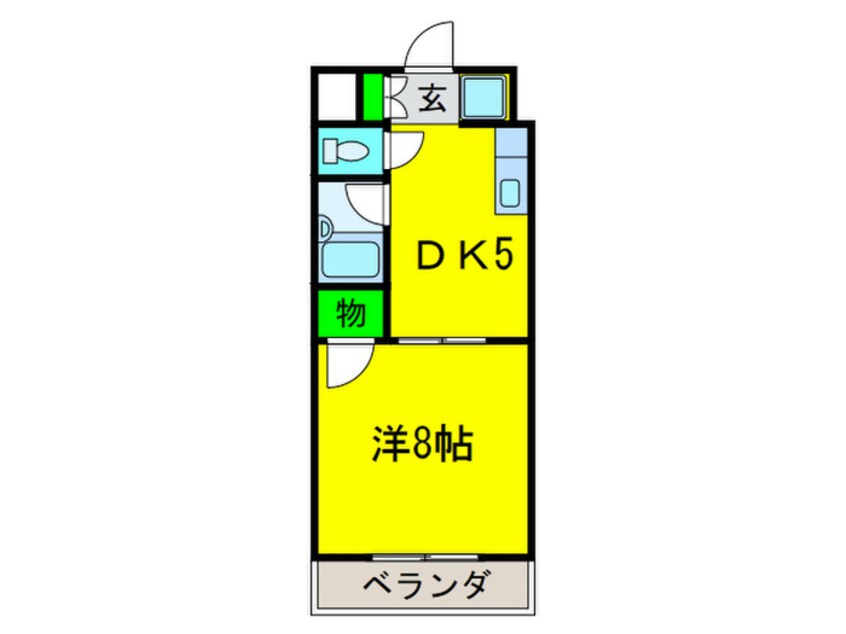 間取図 レジデンスパートⅣ