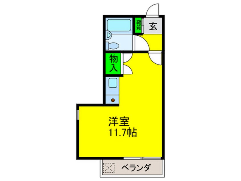 間取図 サンシャイン中町