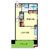 ﾃﾞｨｱｽﾃｰｼﾞ夕陽丘ｿｼｴｰﾙ 1LDKの間取り