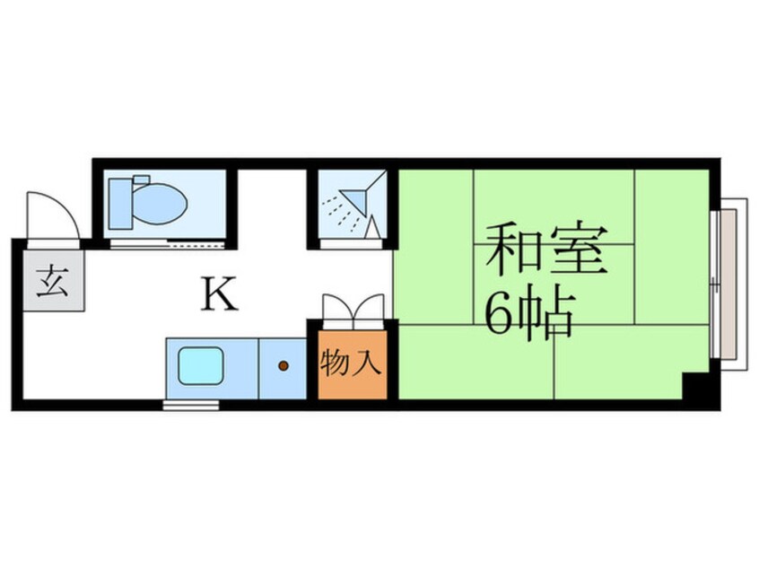 間取図 ハウス白井