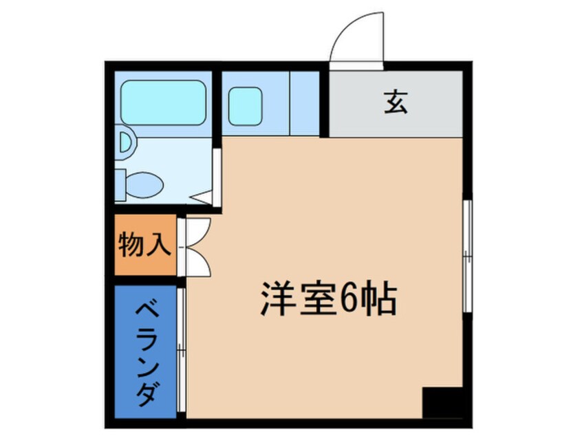 間取図 フォンテーヌＮＯ．３