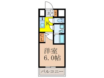 間取図 ｴｽﾘｰﾄﾞﾚｼﾞﾃﾞﾝｽ新大阪ﾌﾟﾗｲﾑ